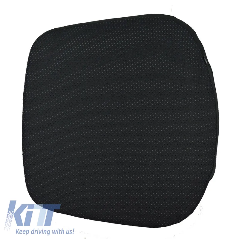 Back Support Anatomic / Orthopedic Cushion Gel 41x38x5.5cm Black / Blue 1 pc