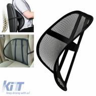 Back Support Anatomic / Orthopedic Cushion Guard 39.5 x 37.5cm Black 1 Pc 0541