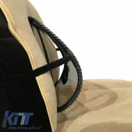 Back Support Anatomic / Orthopedic Cushion Guard 39.5 x 37.5cm Black 1 Pc 0542-image-6302346