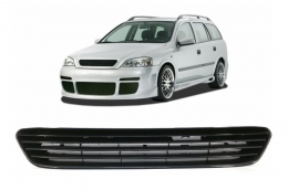 Badgeless Front Grill Central Grille für OPEL Astra G 1998-2005-image-6018019