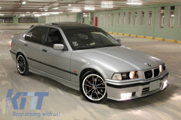 Bandes moulures porte pour BMW Série 3 E36 Limousine Touring 1991-1998 Sport M3 Look-image-24908