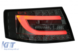 BARRA LED Luci posteriori per Audi A6 C6 4F Berlina 04.2004-2008 6-PIN Fumo-image-6084943