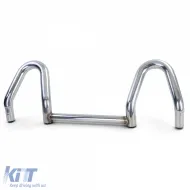 Barra roll bar roadster in acciaio inox lucido adatta per BMW Z3 Cabrio Roadster-image-6192021