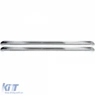 Barras laterales de acero inoxidable pulido adecuadas para VW T5 T6 T6.1 de distancia entre ejes larga-image-6202611