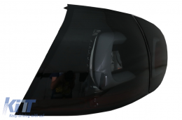 Barre de feux arrière LED pour VW Golf V 5 2004-2009 noir fumé style urbain-image-6067626