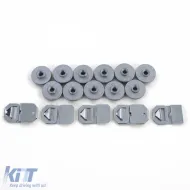 Barres de protection latérales en aluminium style OE avec ABE !! adaptées pour Mercedes GLK X204 08-15-image-6192975