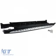 Barres de protection latérales en aluminium style OE adaptées pour Mercedes GLC Coupe C253 16-22-image-6197977
