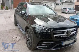 Barres de seuil adaptées pour Mercedes GLS X167 après 2019 avec éclairage LED-image-6131935