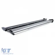 Barres de seuil en acier inoxydable de style OE adaptées pour Mercedes G-Class modèle W463 89-15-image-6198995