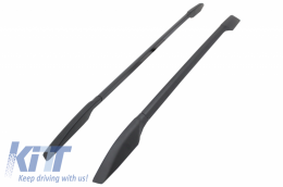 Barres de Toit Rails para Toyota Land Cruiser Prado F J150 2009+ Negro Mate-image-6044525