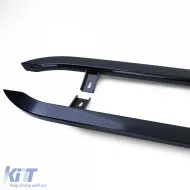 Barres latérales en acier inoxydable noires adaptées pour VW T5 T6 T6.1 à empattement court-image-6198419