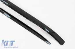 Barres toit rails pour Rover Sport L494 Vogue L405 14+ Noir SV Autobiography Look-image-6050969