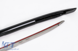 Barres toit rails pour Rover Sport L494 Vogue L405 14+ Noir SV Autobiography Look-image-6050972