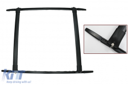 Barres toit Rails toit Système barres transversales pour Range Rover Sport L320 2005-2013-image-45309