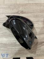 Batman design mirror caps suitable for BMW 3 Series E90 2004-2008 - black piano lacquer-image-6260556