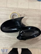 Batman design mirror caps suitable for BMW 3 Series E90 2004-2008 - black piano lacquer-image-6260557