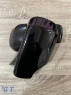 Batman design mirror caps suitable for BMW 5 Series E39 1995-2003 - black piano lacquer-image-6260567