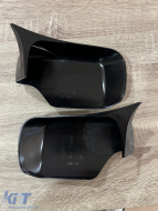 Batman design mirror caps suitable for BMW 5 Series E39 1995-2003 - black piano lacquer-image-6260568