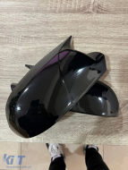 Batman design mirror covers suitable for AUDI A3 8P - 3 doors 2004-2007 - black piano lacquer-image-6260527