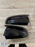 Batman design mirror covers suitable for AUDI A6 C6 2004-2011 - black piano lacquer-image-6260541