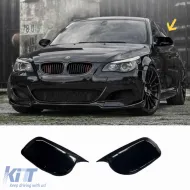 image-75-Batman design mirror covers suitable for BMW 5 Series E60 2003-2010 - black piano lacquer
