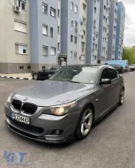 Batman design mirror covers suitable for BMW 5 Series E60 2003-2010 - black piano lacquer-image-6260574