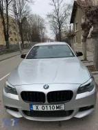 Batman design mirror covers suitable for BMW 5 Series F10 2010-2013 - black piano lacquer-image-6261658