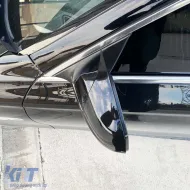 Batman design mirror covers suitable for BMW 5 Series F10 2010-2013 - black piano lacquer-image-6261661