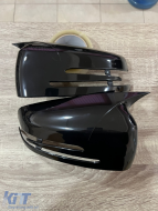 Batman design mirror covers suitable for Mercedes E class W212 2009-2016 - black piano lacquer-image-6260587