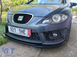 Batman design mirror covers suitable for SEAT LEON 2005-2008 - black piano lacquer-image-6260596