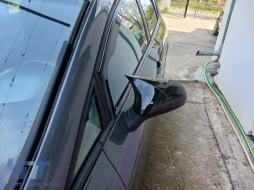 Batman design mirror covers suitable for SEAT LEON 2005-2008 - black piano lacquer-image-6260597