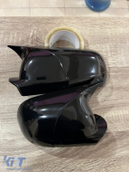 BATMAN design mirror covers suitable for VW GOLF 4 / VW BORA / AUDI A3 8L 1996-2003 - black piano lacquer-image-6260600
