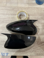 BATMAN design mirror covers suitable for VW PASSAT B7 - black piano lacquer-image-6260627