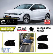 image-54-Batman Spiegelabdeckung für Golf Mk8 in Klavierlack / 2020 -
