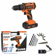 image-16-Battery Drill Driver 20V 1x2Ah Krausmann 7252