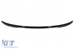 Becquet Aileron de Coffre Aile pour Tesla Model 3 2017+ Spoiler Noir brillant-image-6100652