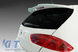 Becquet Aileron de toit arrière pour Seat Leon 1P1 2009-2012-image-6025175