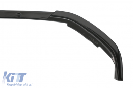 Becquet Aileron d'extension lèvre avant pour Peugeot 208 Mk2 2020+ Noir brillant-image-6089906