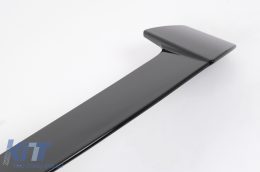 Becquet Aileron Toit pour BMW Série 1 F20 2011-2019 M-Tech Look Noir brillant-image-6082677