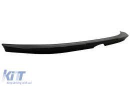 Becquet coffre pour Toyota Corolla XII Berline 2019+ Aileron Noir brillant-image-6093357