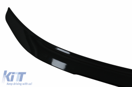 Becquet coffre pour Toyota Corolla XII Berline 2019+ Aileron Noir brillant-image-6093359