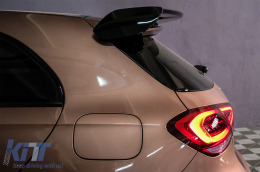 Becquet couvercle coffre pour Mercedes A Hayon W177 18+ A45 Look Noir-image-6086106