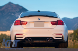 Becquet de coffre pour BMW Série 4 Gran Coupe F36 2014-up M4 CSL Look Apprêté-image-6059114