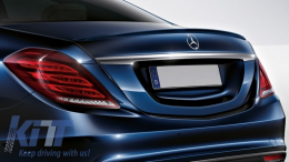 Becquet de coffre pour Mercedes Classe S W222 2014+ Sport Lèvre Arrière-image-5988284