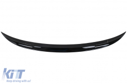 Becquet Spoiler Coffre Aile pour BMW Série 1 F52 2017–2023 Noir brillant-image-6114288