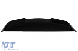 Becquet Toit Aileron Arrière pour Audi Q8 SUV 2018-up RS Design Brillant Noir-image-6084570