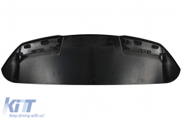 Becquet Toit Aileron Arrière pour Audi Q8 SUV 2018-up RS Design Brillant Noir-image-6084575
