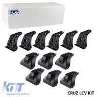 image-67-Befestigungsset geeignet für Dachträger & -träger CRUZ LCV 934-450 geeignet für VW ID.Buzz 2022+ Set mit 6 Teilen