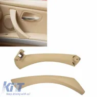 image-70-Belső ajtókilincs BMW 3 E90 05-11 bal hátsó ajtóhoz, 2 db-os szett, bézs