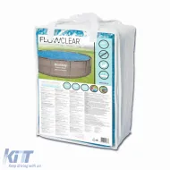 BESTWAY Flowclear Ø 210cm szolár takaró fólia medencéhez, kék-image-6199609